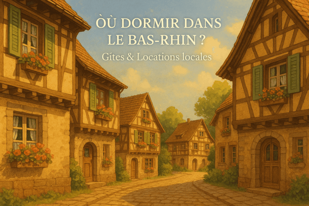 ou dormir dans le bas-rhin? découvrez les gites et locations locales!