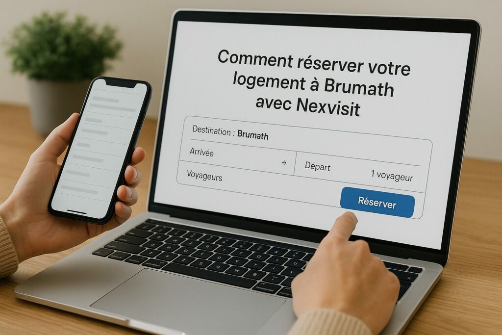 comment reserver votre logement à Brumath avec Nexvisit