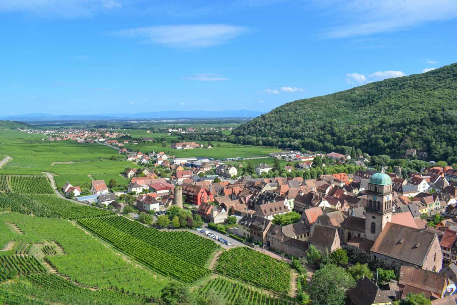Village de Kaysersberg en Alsace