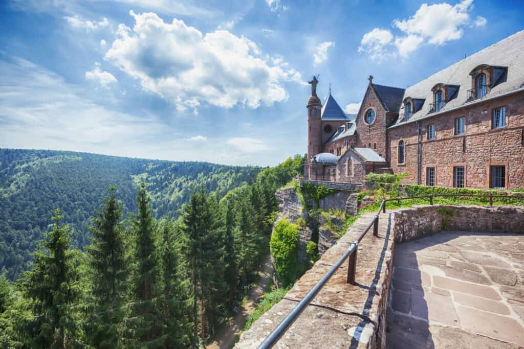 Mont Sainte-Odile, Alsace.